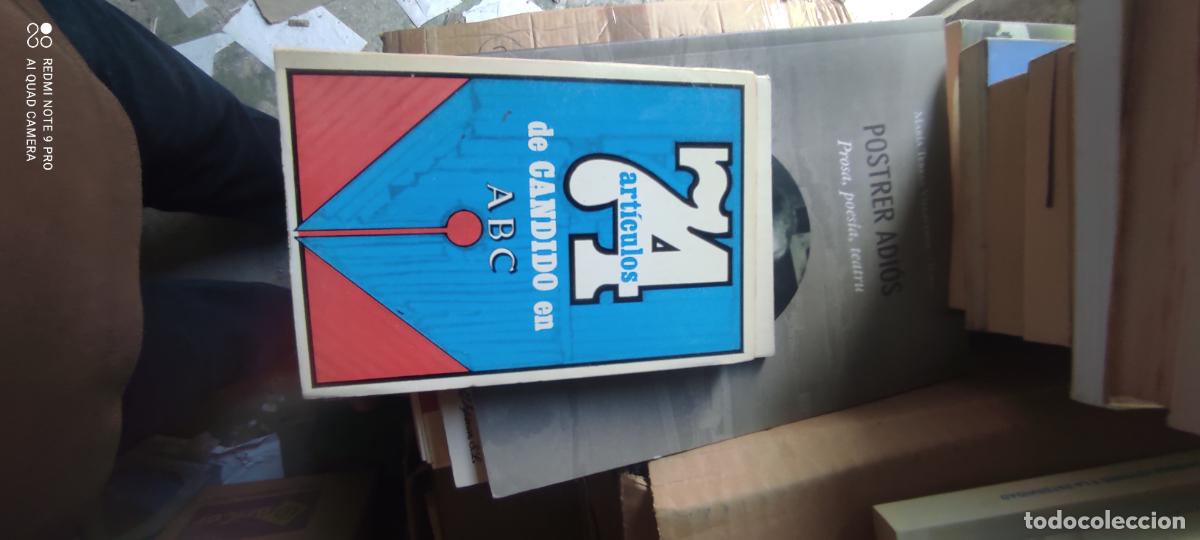 Libros de segunda mano: 74 art&iacute;culos de C&aacute;ndido en ABC l