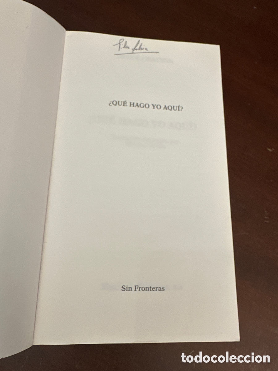 Libros de segunda mano: &iquest;QUE HAGO YO AQUI? - BRUCE CHATWIN - Foto 2