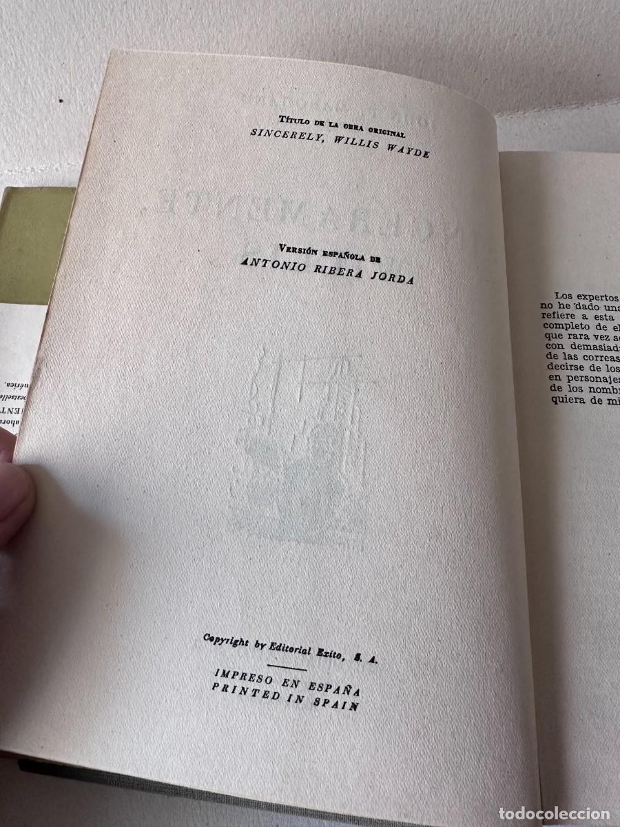Libros de segunda mano: John P. Marquand &mdash; Sinceramente, Willis - Foto 6