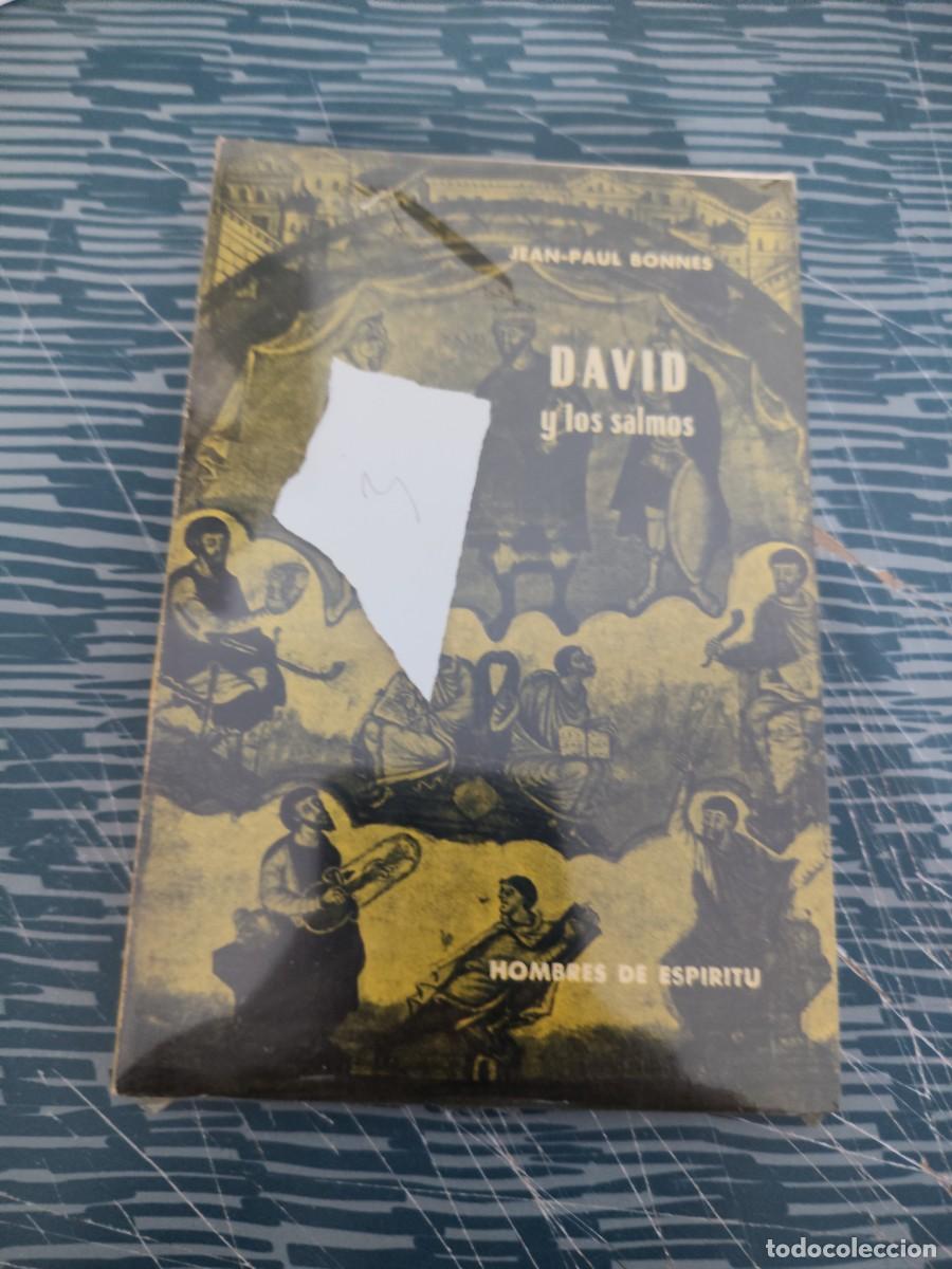 Livros em segunda m&atilde;o: DAVID Y LOS SALMOS,JEAN PAUL BONNES, AGUILAR EDITORIAL, PRECINTADO,VER FOTOS.