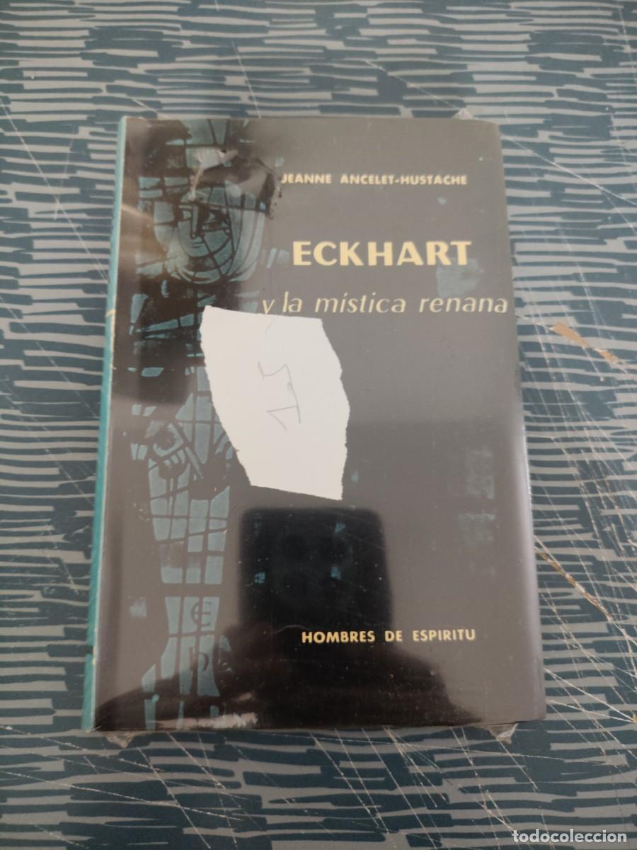 Libros de segunda mano: ECKHART Y LA M&Uacute;SICA RENANA,JEANNE ANCELET HUSTACHE, AGUILAR EDITORIAL, PRECINTADO,VER FOTOS