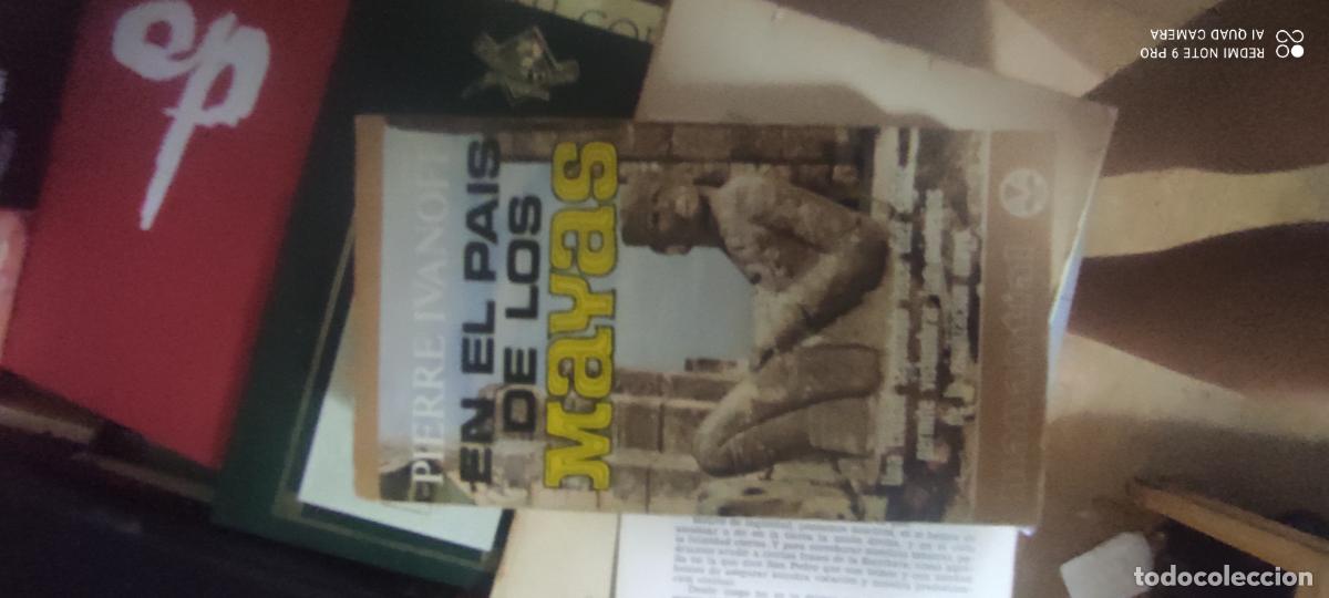Libri di seconda mano: En el pa&iacute;s de los mayas, Pierre Ivanoff.