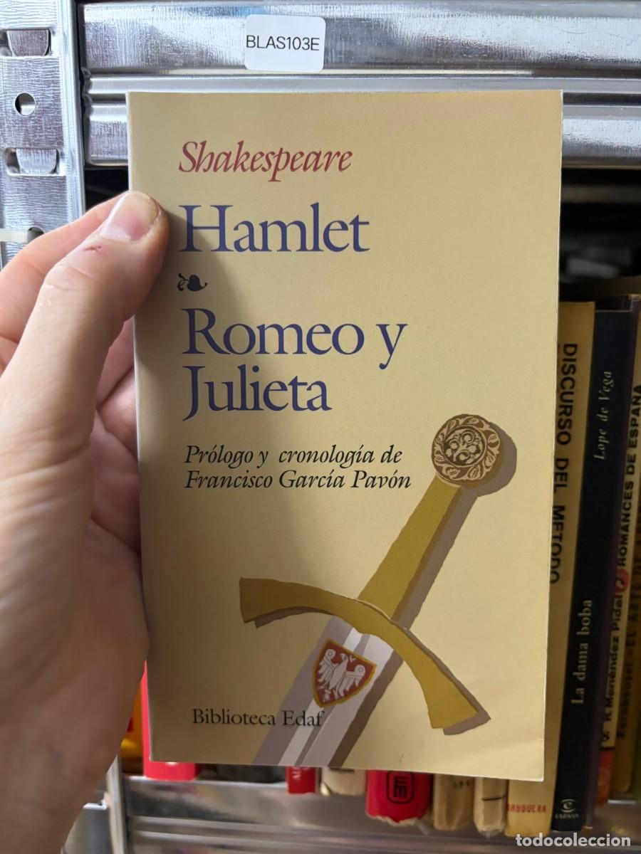 Libros de segunda mano: BLAS103E Hamlet y Romeo y Julieta &mdash; Shakespeare &mdash; Biblioteca Edaf
