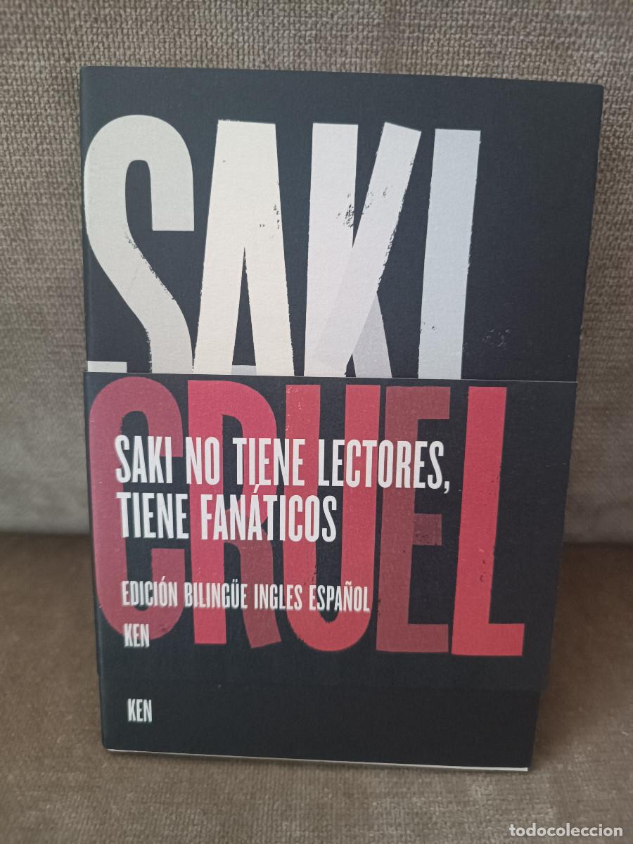 Libros de segunda mano: SAKI - THREE CRUEL STORIES /TRES CUENTOS CRUELES - KEN, 2015 - EDICI&Oacute;N BILING&Uuml;E ACARADA - COMO NUEVO
