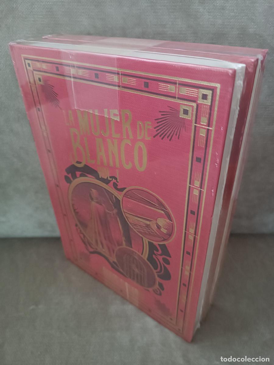 Libros de segunda mano: WILKIE COLLINS - LA MUJER DE BLANCO - DOS VOL&Uacute;MENES - EDICI&Oacute;N VINTAGE DE KIOSKO - PRECINTADA