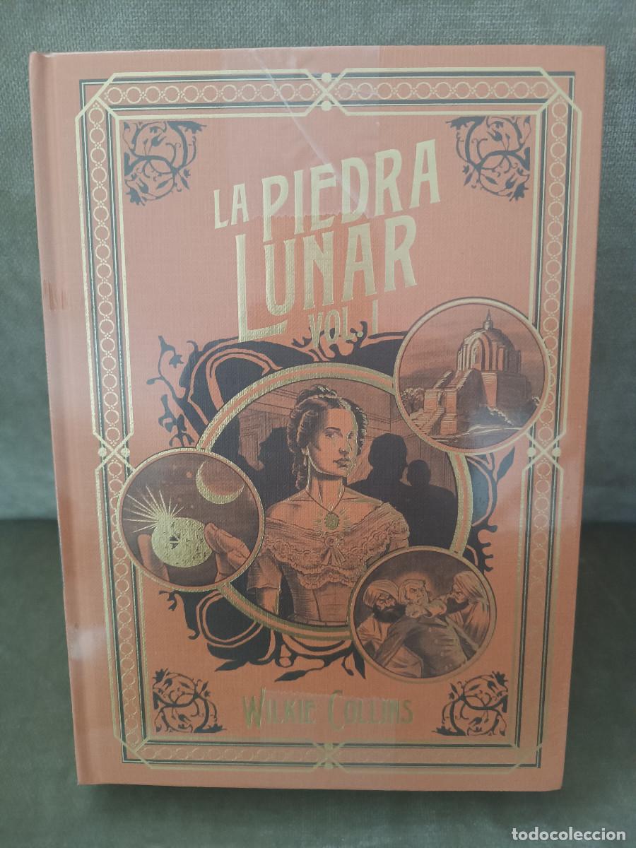 Libros de segunda mano: WILKIE COLLINS - LA PIEDRA LUNAR - DOS VOL&Uacute;MENES - EDICI&Oacute;N VINTAGE DE KIOSKO - PRECINTADA