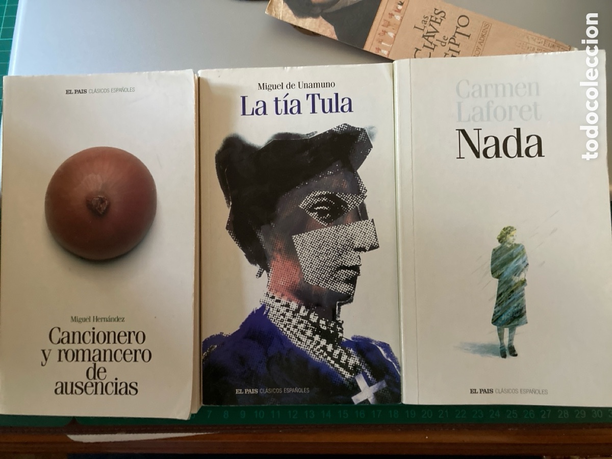 Libros de segunda mano: Nada, la t&iacute;a Tula y cancionero y romancero de ausencias.
