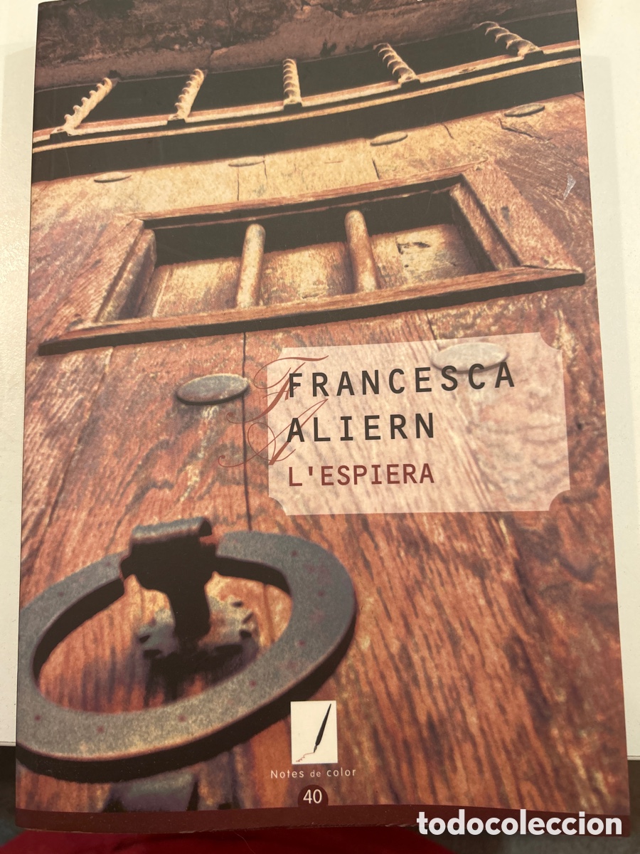Libros de segunda mano: L&rsquo;espiera per Francesca aliern. C20n