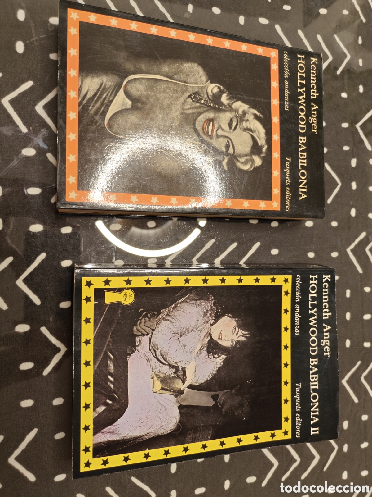 Libros de segunda mano: HOLLYWOOD BABILONIA I y II &ndash; Kenneth Anger &ndash; Tusquets Andanzas &ndash; Lote 2 libros Cine Hollywood