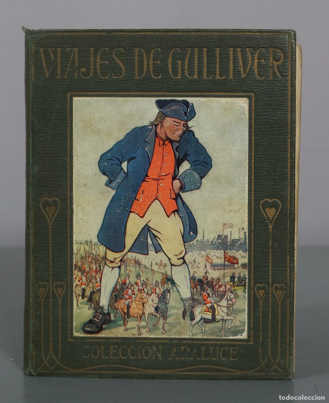 Second hand books: Viajes de Gulliver - Jonathan Swift - Colecci&oacute;n Araluce