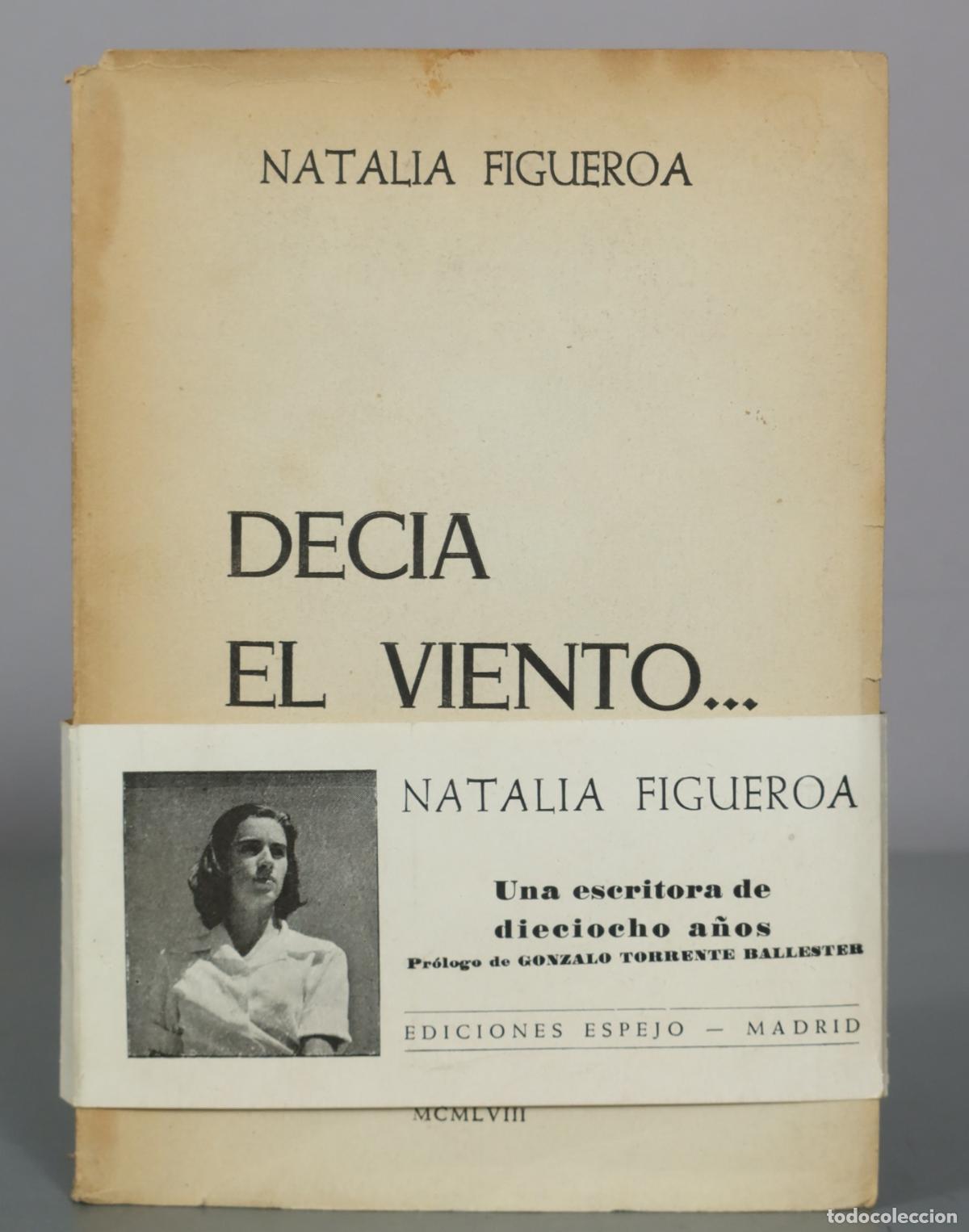 Livros em segunda m&atilde;o: Decia el viento - Natalia Figueroa - Ediciones Espejo