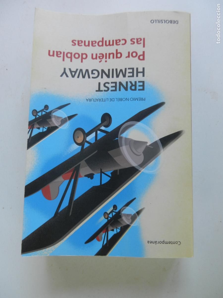 Libros de segunda mano: POR QUI&Eacute;N DOBLAN LAS CAMPANAS - ERNET HEMINGWAY - DE BOLSILLO - 2024