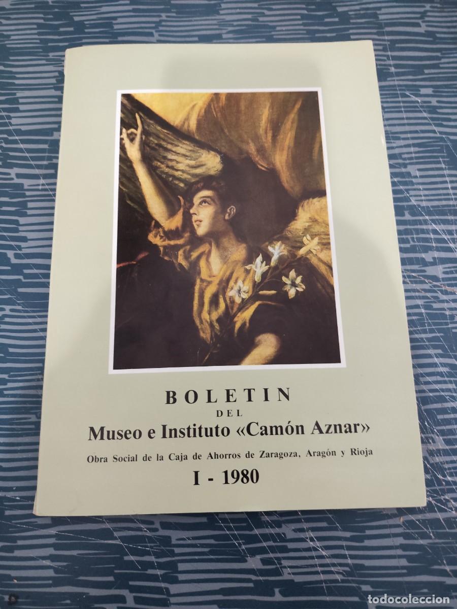 Libros de segunda mano: BOLET&Iacute;N DEL MUSEO E INSTITUTO CAMON AZNAR I-1980, 103 P&Aacute;G.