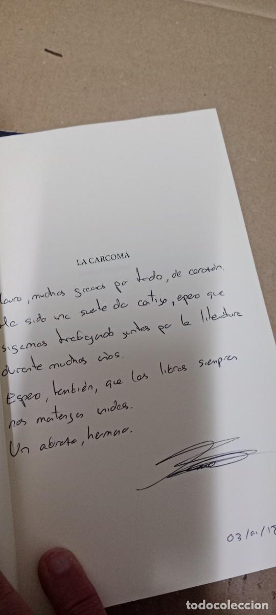 Libros de segunda mano: DANIEL FOPIANI LA CARCOMA CON DEDICATORIA DE AUTOR LIBRO S-07 - Foto 2