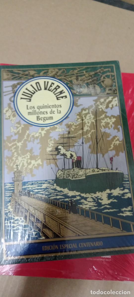 Libros de segunda mano: JULIO VERNE LOS QUINIENTOS MILLONES DE LA BEGUM NUEVO PRECINTADO LIBRO G-FORT