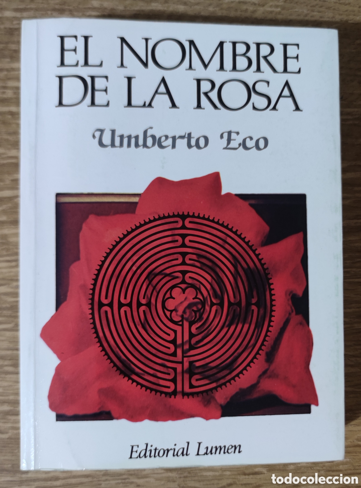 Libros de segunda mano: Libro - El nombre de la rosa (1987) Umberto Eco