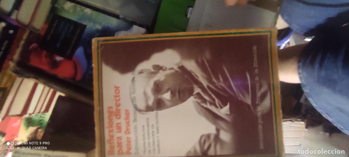 Libros de segunda mano: Reflexiones para un director. Drucker l