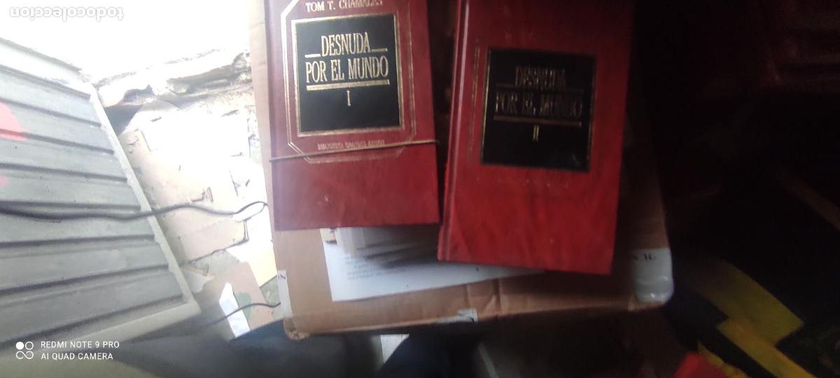 Libros de segunda mano: Desnuda por el mundo. 2 vls