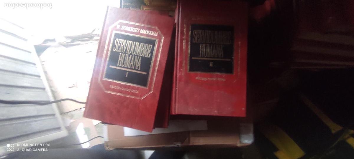 Libros de segunda mano: Servidumbre human 2 vols Grandes &eacute;xitos Orbis l
