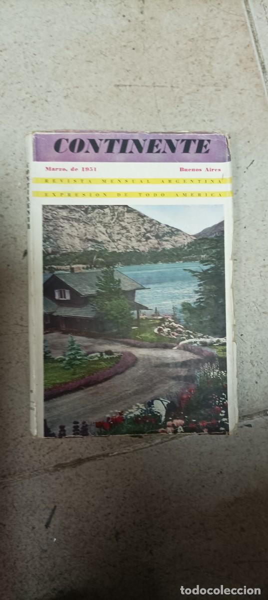 Livres d'occasion: continente. Marzo de 1931. Buenos Aires