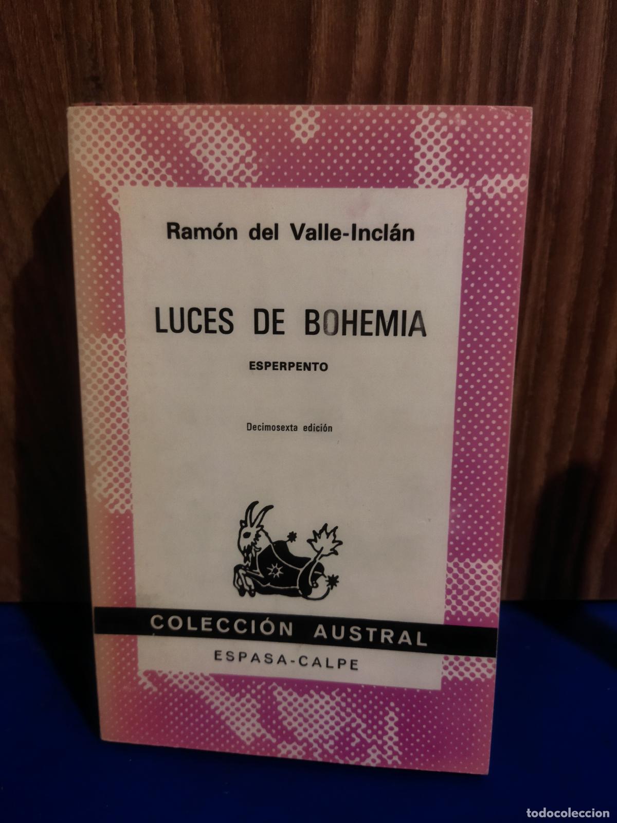 Libros de segunda mano: Luces de Bohemia esperpento