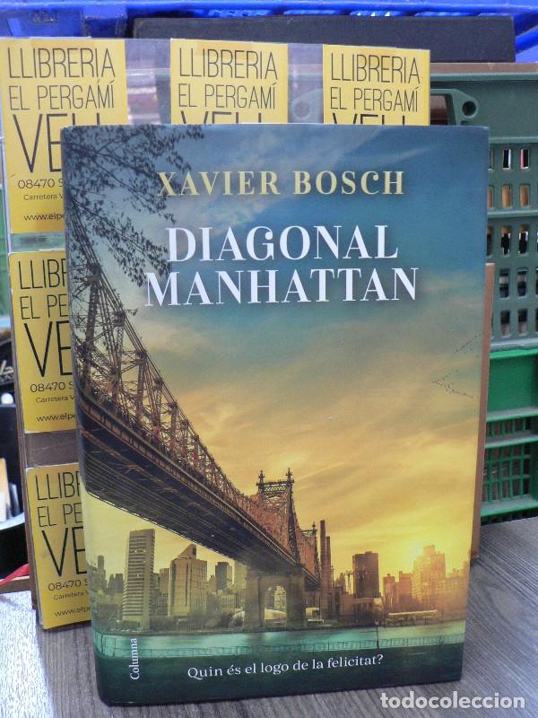 Libros de segunda mano: Diagonal Manhattan - Xavier Bosch - Columna Cat - Cl&agrave;ssica
