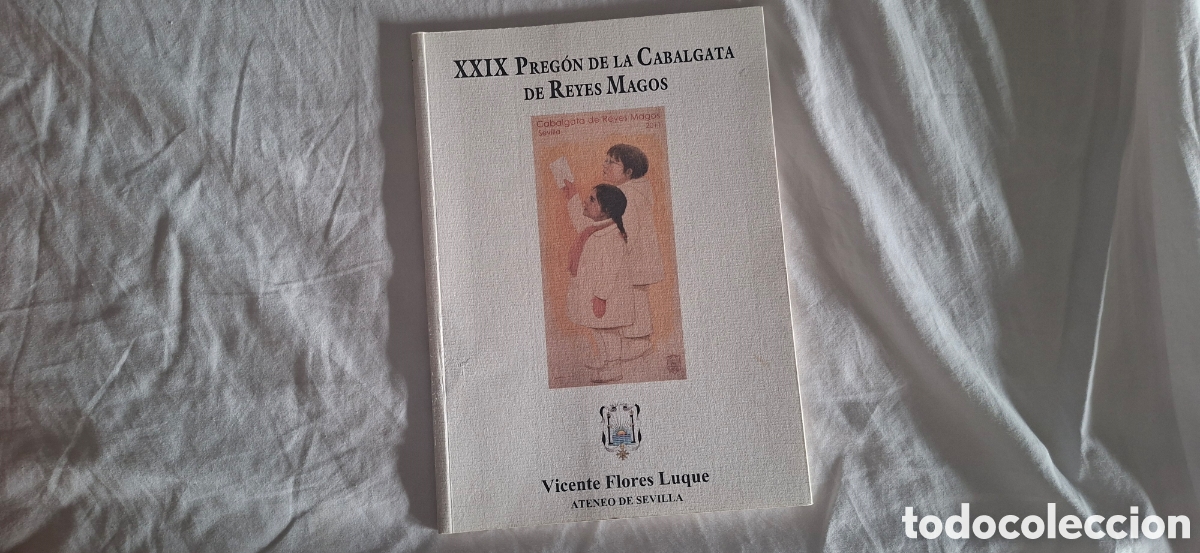 Libros de segunda mano: Pregon VICENTE FLORES Cabalgata Reyes 2010