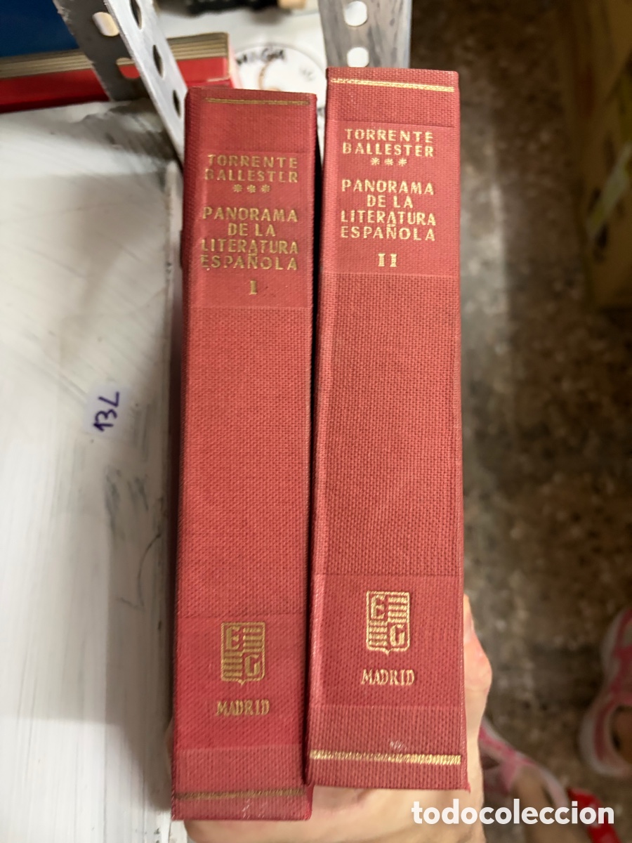 Libros de segunda mano: 13L TORRENTE BALLESTER 浓张米 PANORAMA DE LA LITERATURA ESPA&Ntilde;OLA dos tomos