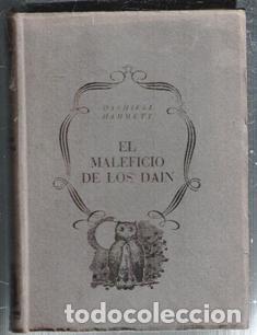 Libri di seconda mano: El maleficio de los Dain, Dashiell Hammett