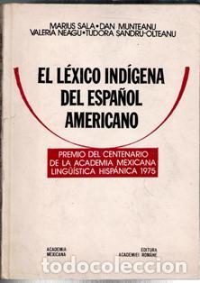 Livres d'occasion: El l&eacute;xico ind&iacute;gena del espa&ntilde;ol americano, VVAA