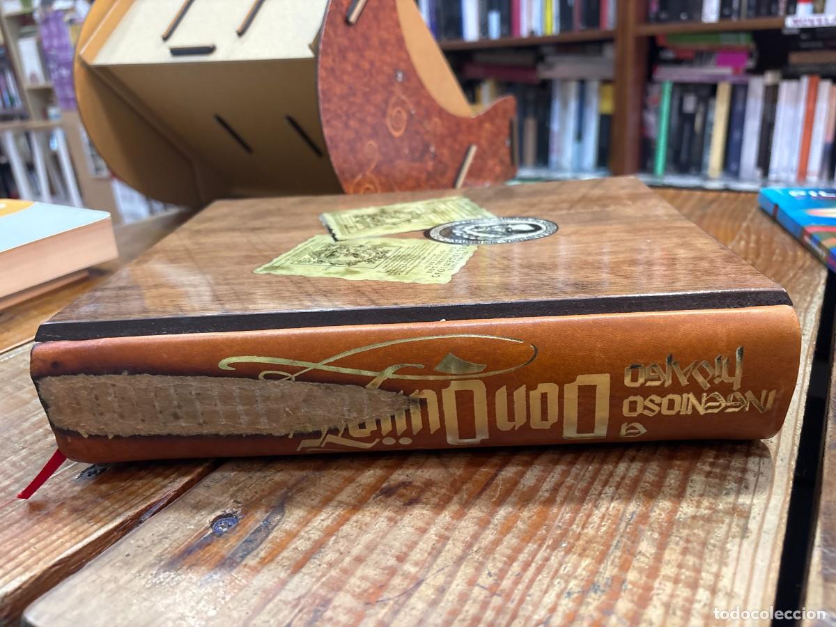 Gebrauchte B&uuml;cher: El Ingenioso Hidalgo Don Quijote de la Mancha. Tapa madera. Fernandez editores Cervantes Saavedra, M