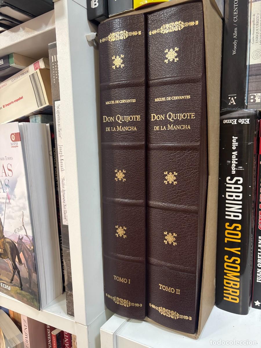 Libros de segunda mano: 2 Tomos) Don Quijote De La Mancha CON ESTUCHE CERVANTES, MIGUEL DE Idioma: Espa&ntilde;ol Editorial: Agua