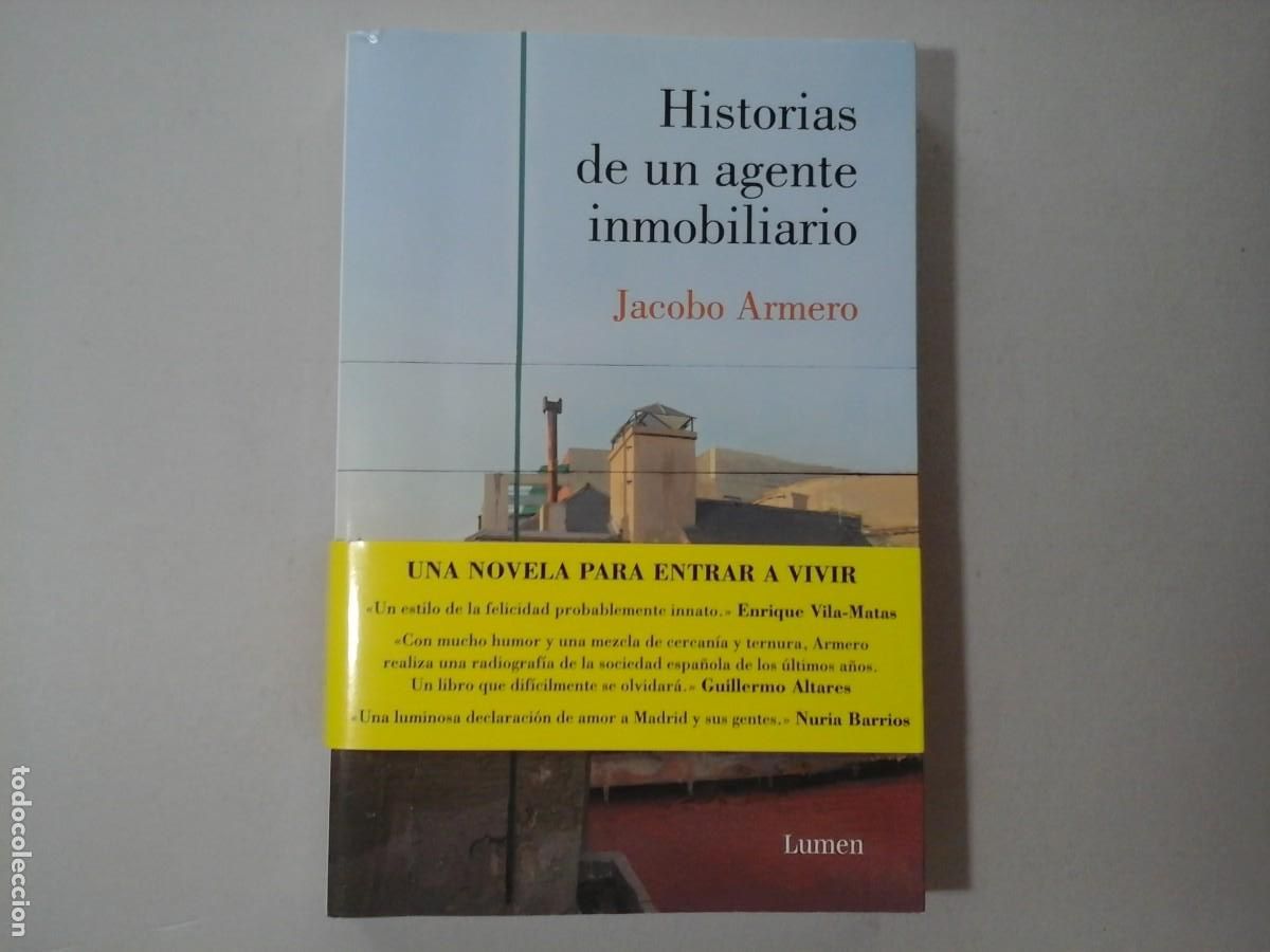 Libri di seconda mano: JACOBO ARMERO. HISTORIAS DE UN AGENTE INMOBILIARIO. 1&ordf; ED. LUMEN. LITERATURA ESPA&Ntilde;OLA CONTEMPOR&Aacute;NEA