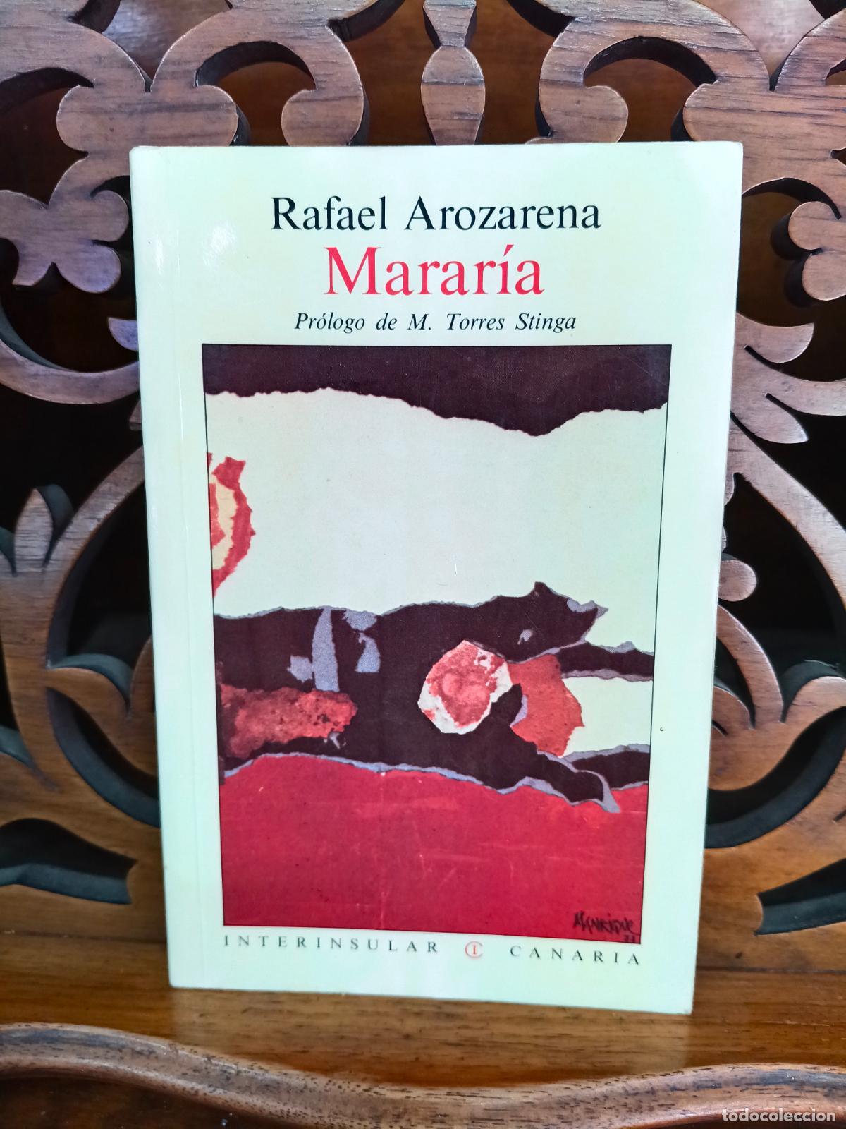 Libros de segunda mano: MARARIA, RAFAEL AROZARENA. CANARIAS 1983