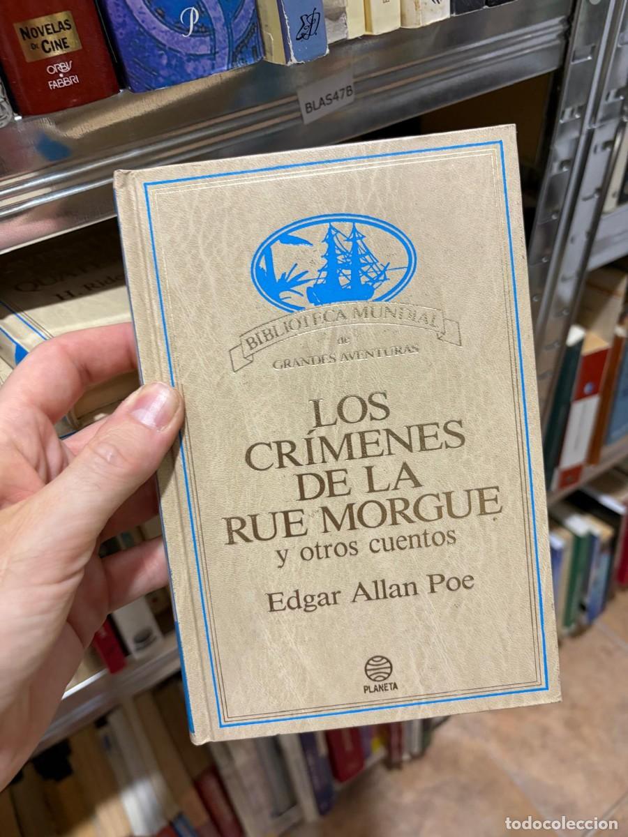 Libros de segunda mano: BLAS47B BIBLIOTECA MUNDIAL de GRANDES AVENTURAS LOS CRIMENES DE LA RUE MORGUE y otros CUENTOS