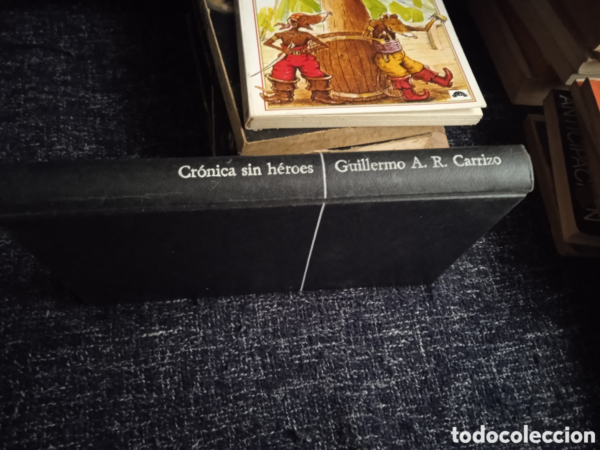 Libri di seconda mano: Cr&oacute;nica sin h&eacute;roes / Guillermo Ariel Ram&oacute;n Carrizo -ANCORA Y DELFIN