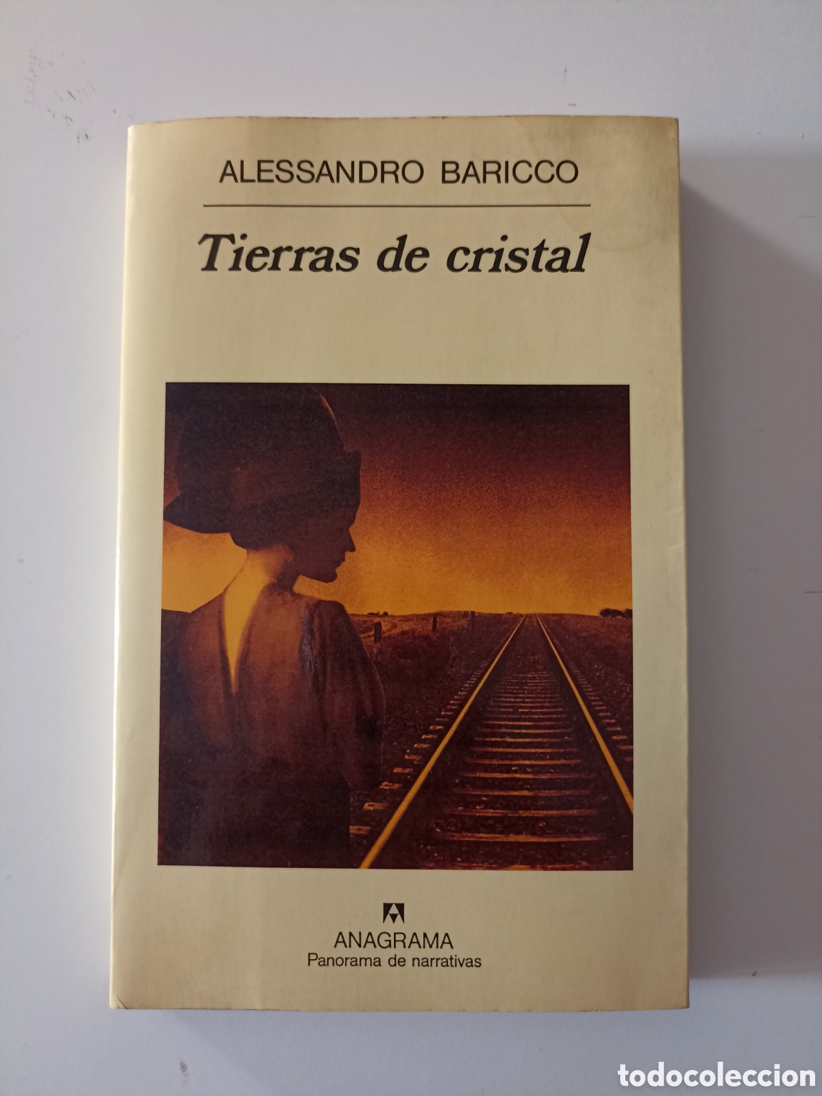 Libros de segunda mano: Alessandro Baricco - Tierras de cristal (Anagrama, 1998)