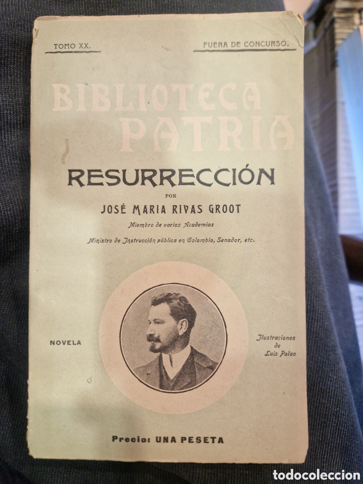 Libros de segunda mano: RIVAS GROOT, Jos&eacute; Mar&iacute;a Resurrecci&oacute;n: Novela original