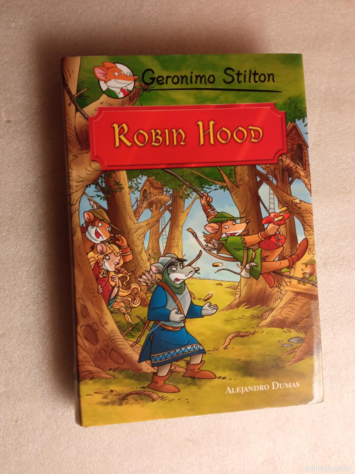 Libros de segunda mano: GERONIMO STILTON: ROBIN HOOD - ALEJANDRO DUMAS / GERONIMO STILTON
