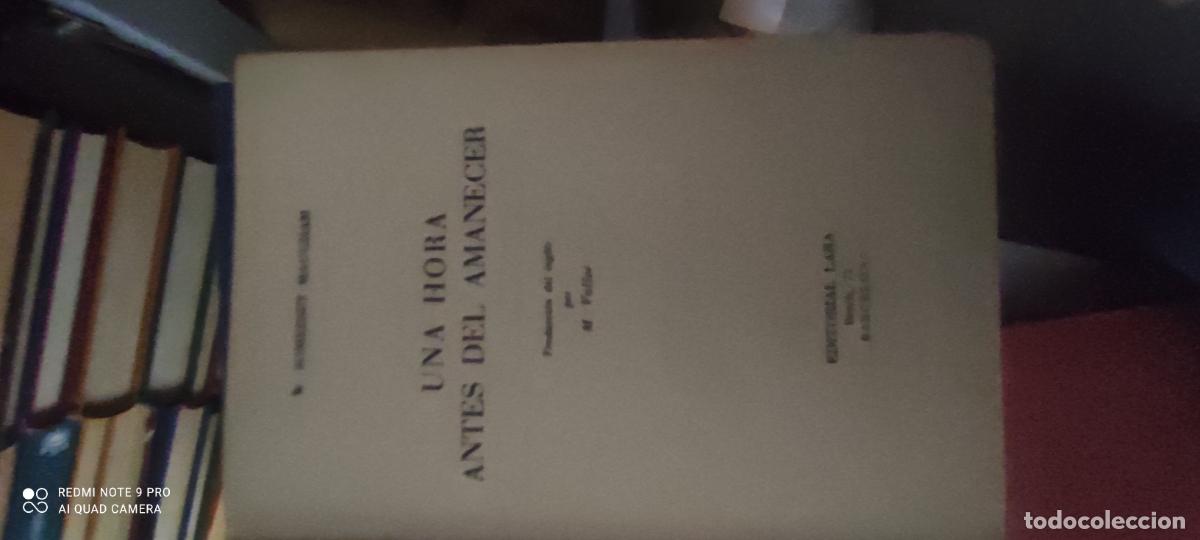 Livres d'occasion: Una hora antes del amanecer - W. Somerset Maugham