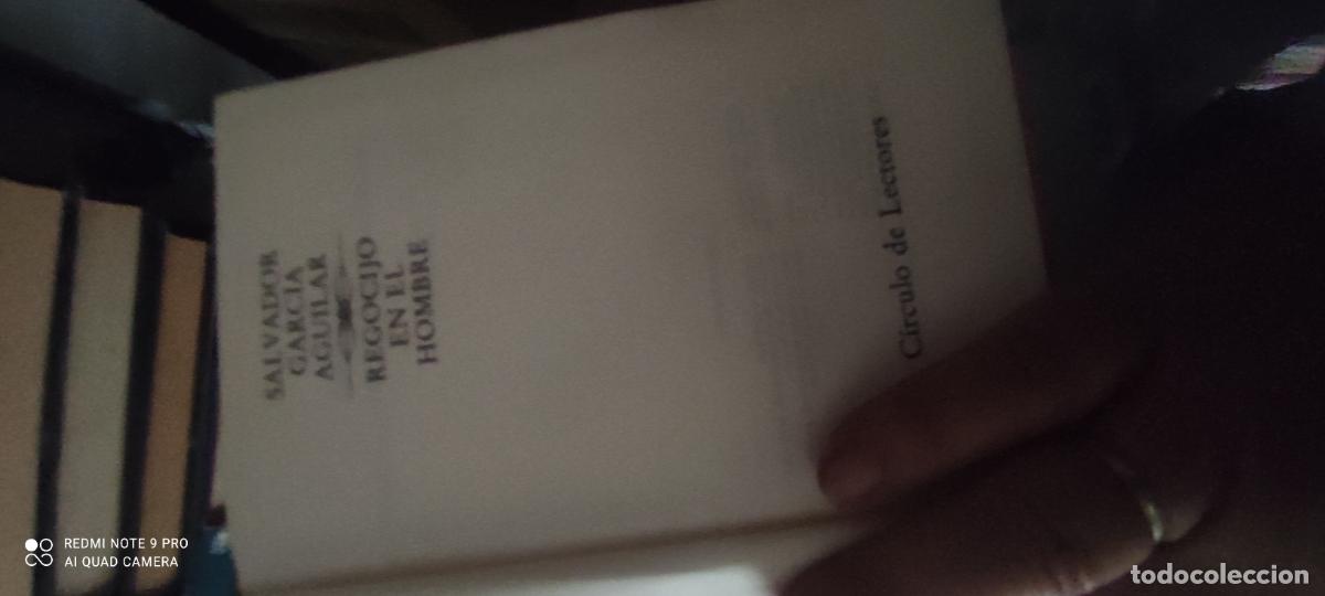 Livres d'occasion: Regocijo en el hombre.- Garc&iacute;a Aguilar, Salvador