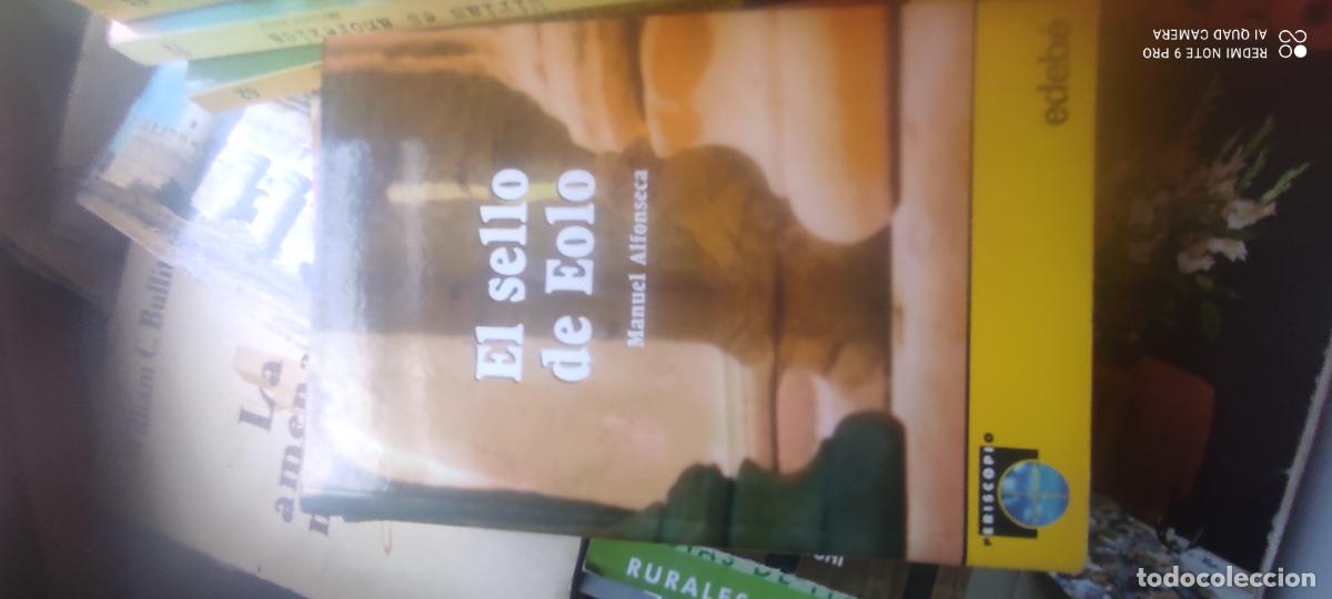Libros de segunda mano: MANUEL ALFONSECA.- El sello de Eolo. Edeb&eacute; (2000). Ilustraciones de Mar&iacute;a Teresa Ramos