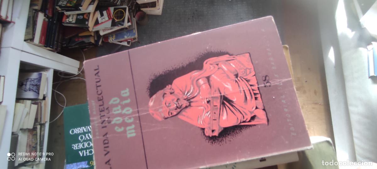Libros de segunda mano: LA VIDA INTELECTUAL EN LA EDAD MEDIA - SEIX BARRAL - 1947 - ENRIQUE BAGUES