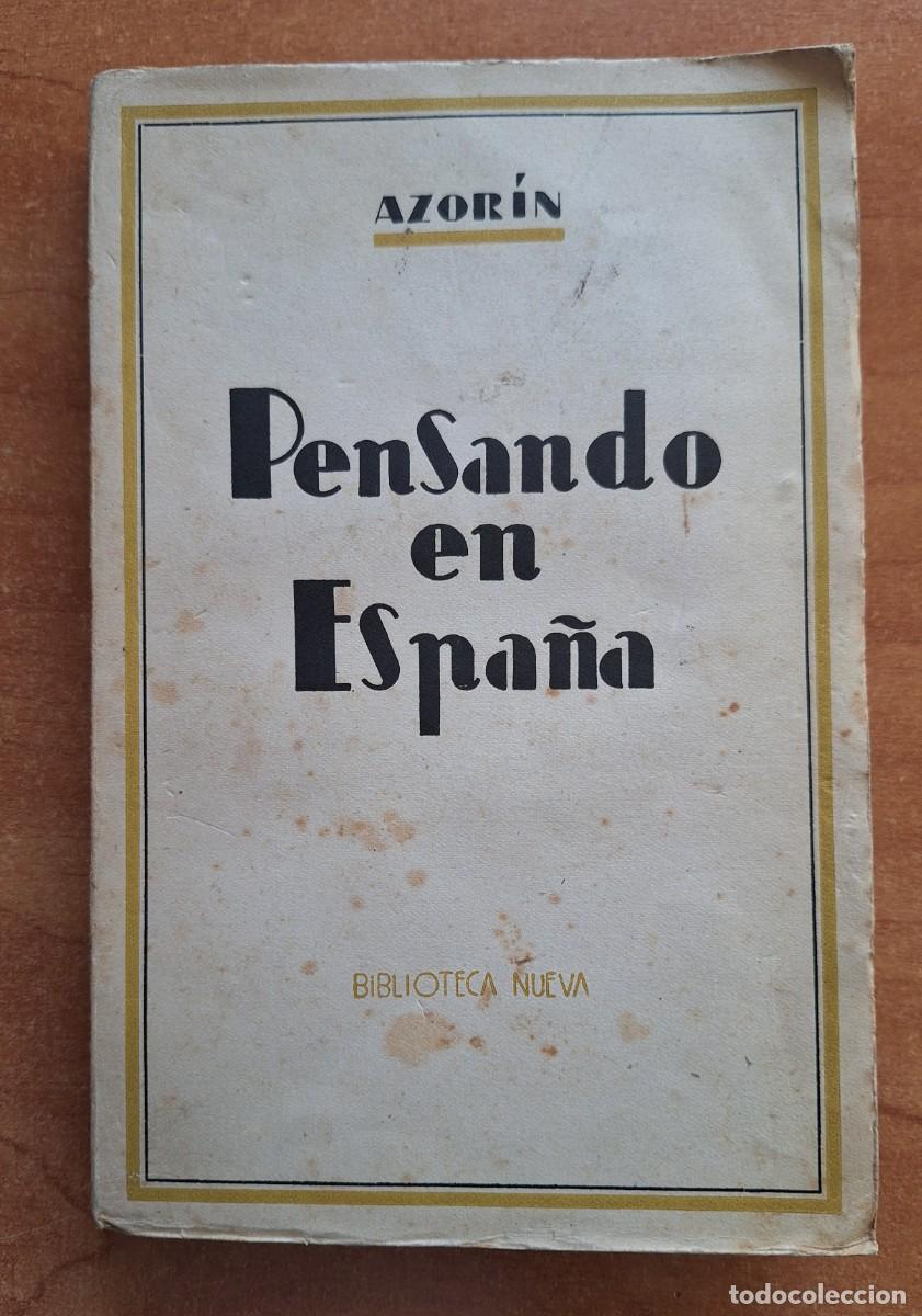 Libros de segunda mano: 1940 PENSANDO EN ESPA&Ntilde;A - AZOR&Iacute;N - Foto 2