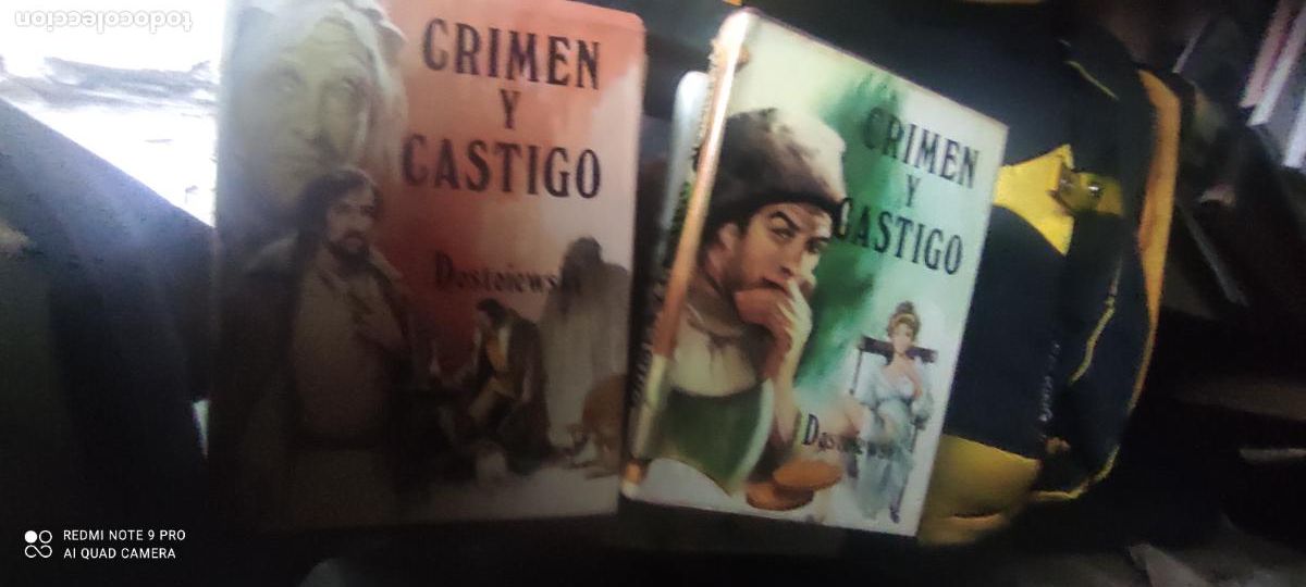 Libros de segunda mano: Crimen y Castigo de Dostoievski. Ed. Petronio