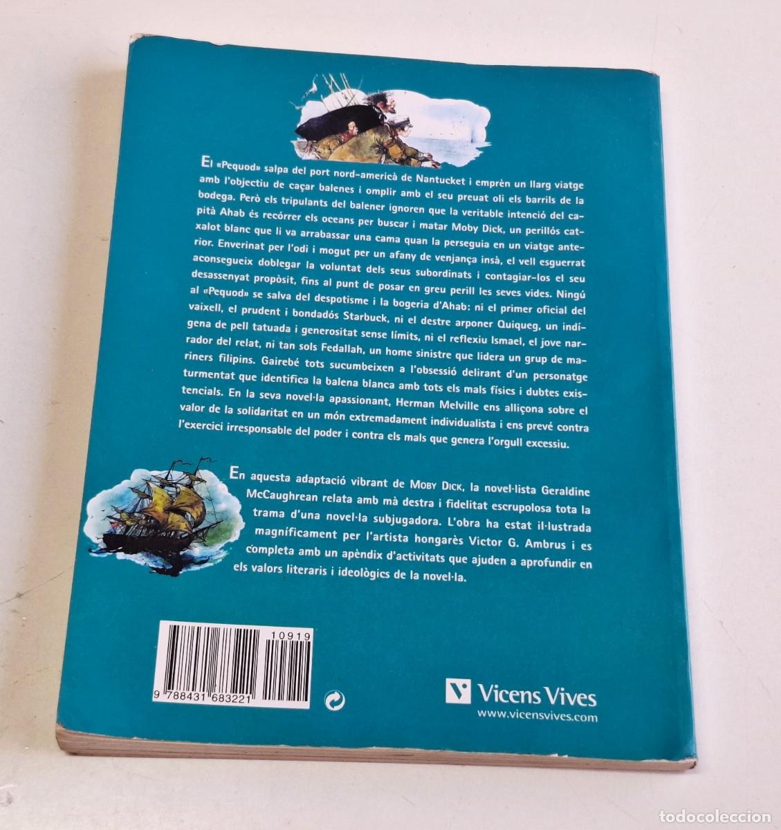 Libros de segunda mano: MOBY DICK - LIBRO 23 X 17.CM - Foto 4