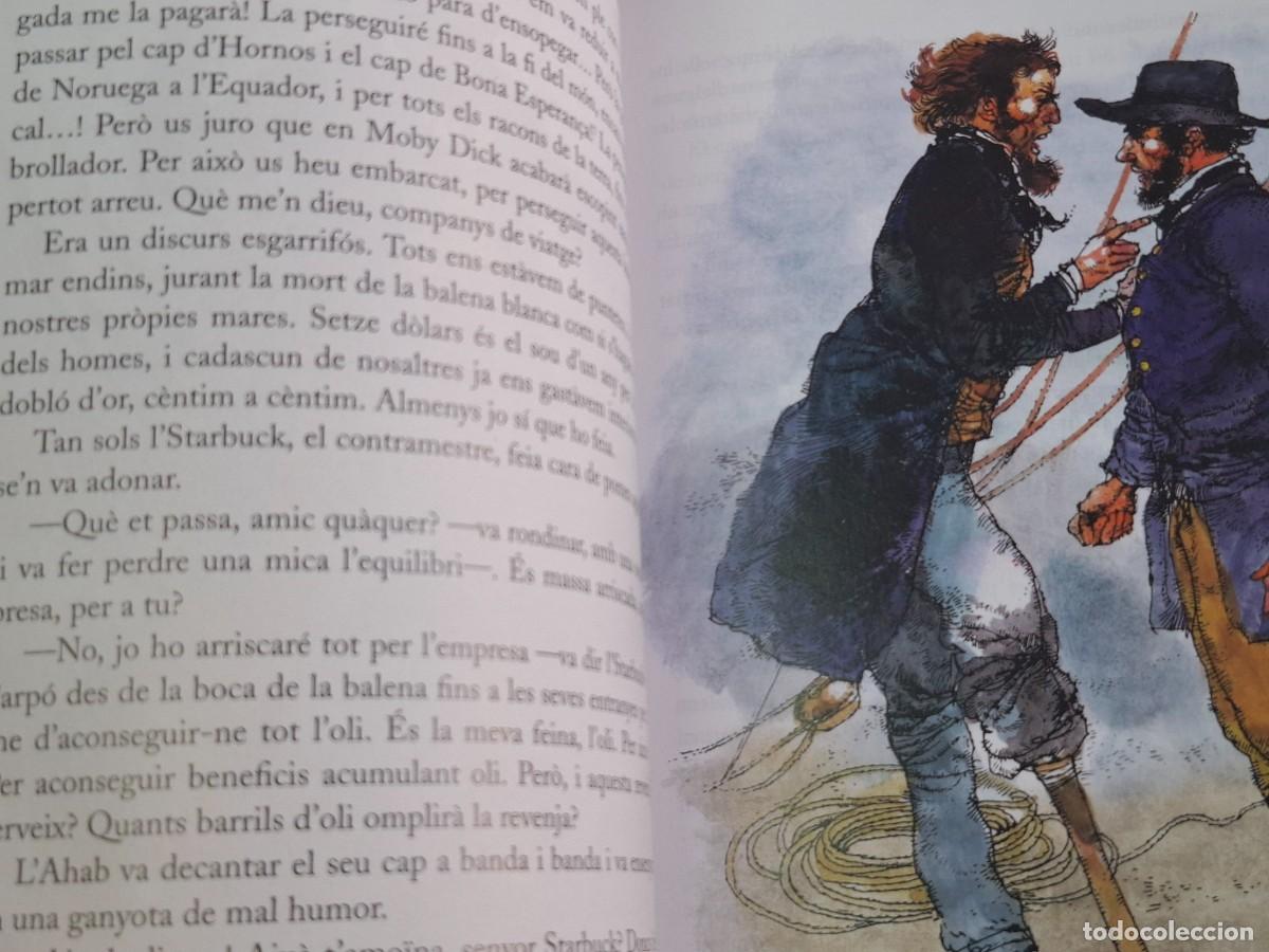 Libros de segunda mano: MOBY DICK - LIBRO 23 X 17.CM - Foto 6