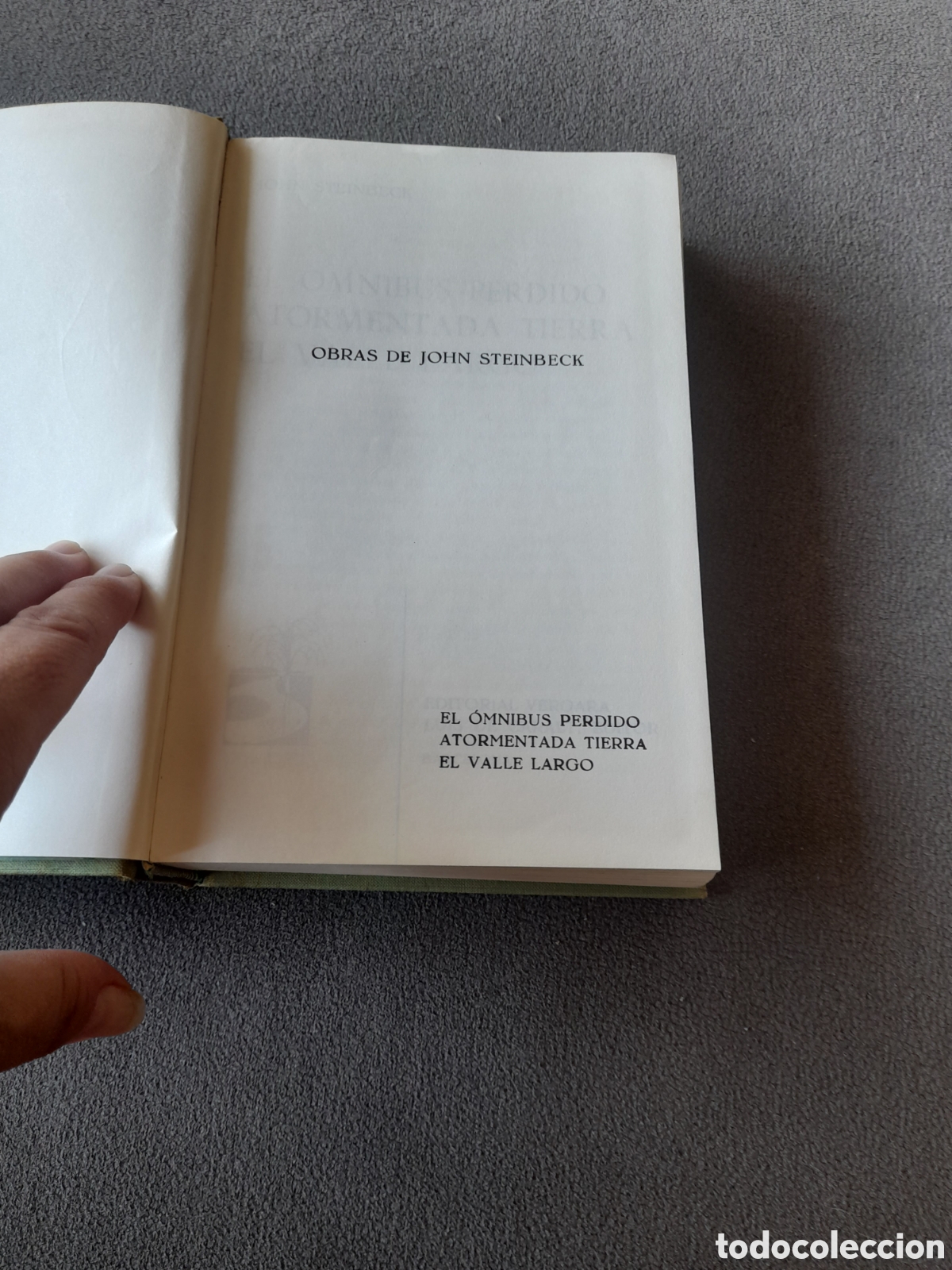 Libros de segunda mano: John Steinbeck por ediciones Vergara - Foto 4