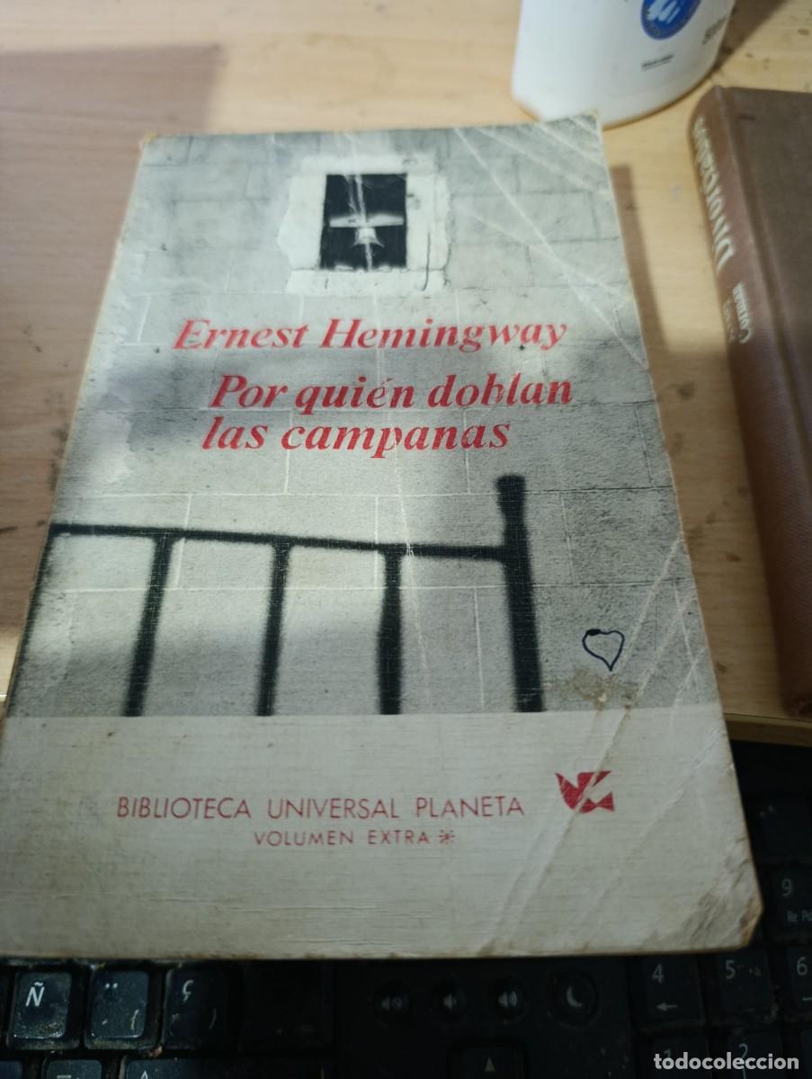 Libros de segunda mano: POR QUIEN DOBLAN LAS CAMPANAS. ERNEST HEMINGWAYBIBLIOTECA UNIVERSAL PLANETA. VOLUMEN EXTRA. EST32B5