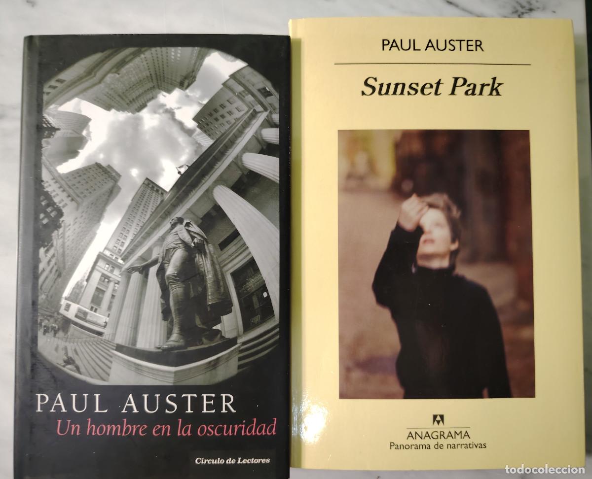 Libros de segunda mano: Sunset Park/Un hombre en la oscuridad (Paul Auster) Lote 2 novelas